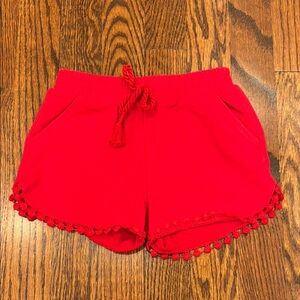 NWOT Mayoral Red Casual Shorts with Elastic Waistband
